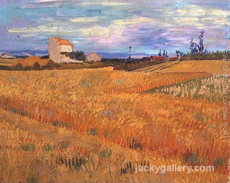 Wheat Field, Van Gogh painting
